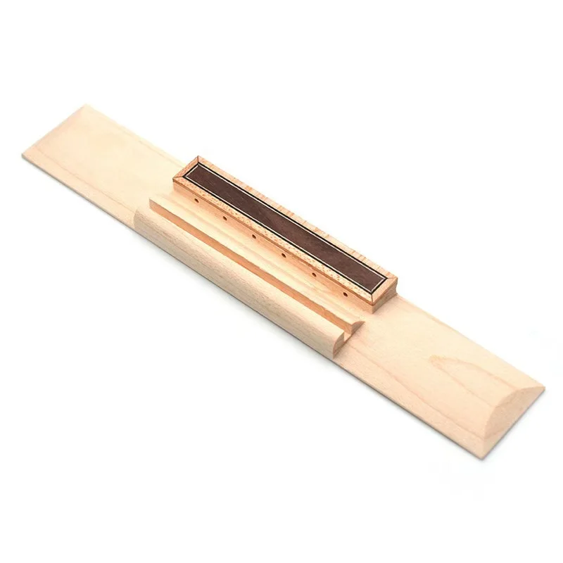 Acoustic Guitar Rosewood Bridge Set with Pins Nut & Saddle Upper Lower String Pillows for Folk/Classical/Uku Guitar Accessories