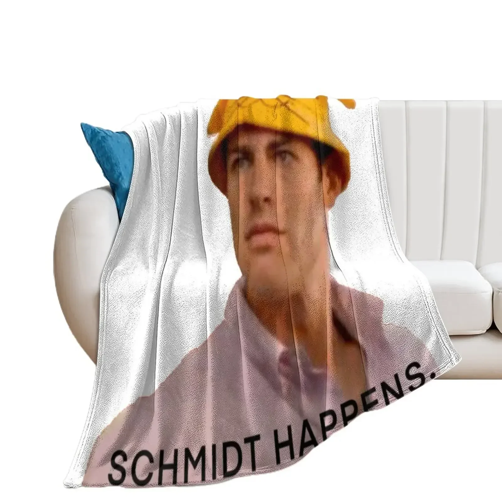 Schmidt Happens Throw Blanket Personalized Gift Large Blankets