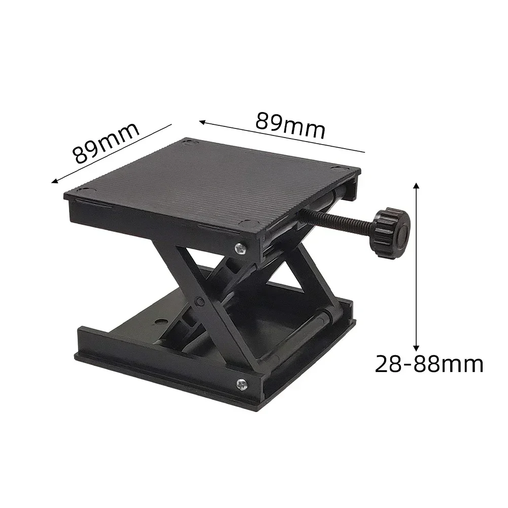 Portable Woodworking Lift Table Machinery Router Lifter Adjustable EngravingLaboratory Lift Platform Workbench 30-90mm