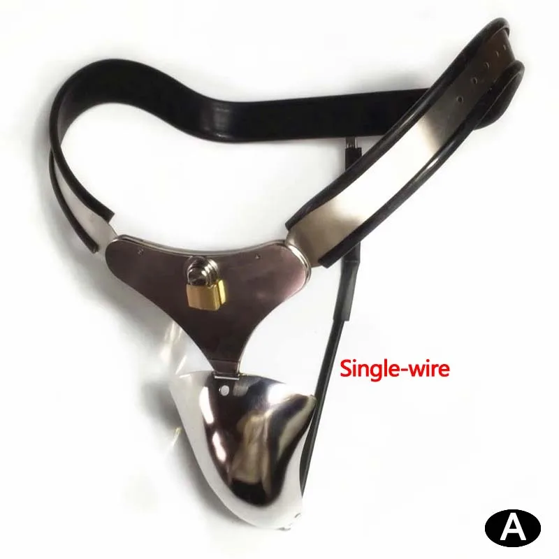 Arc-waist Male Chastity Belt Pants Lock Penis Sleeve Cock Cage Metal Chastity Device Adult Sex Toys For Men strapon bondage