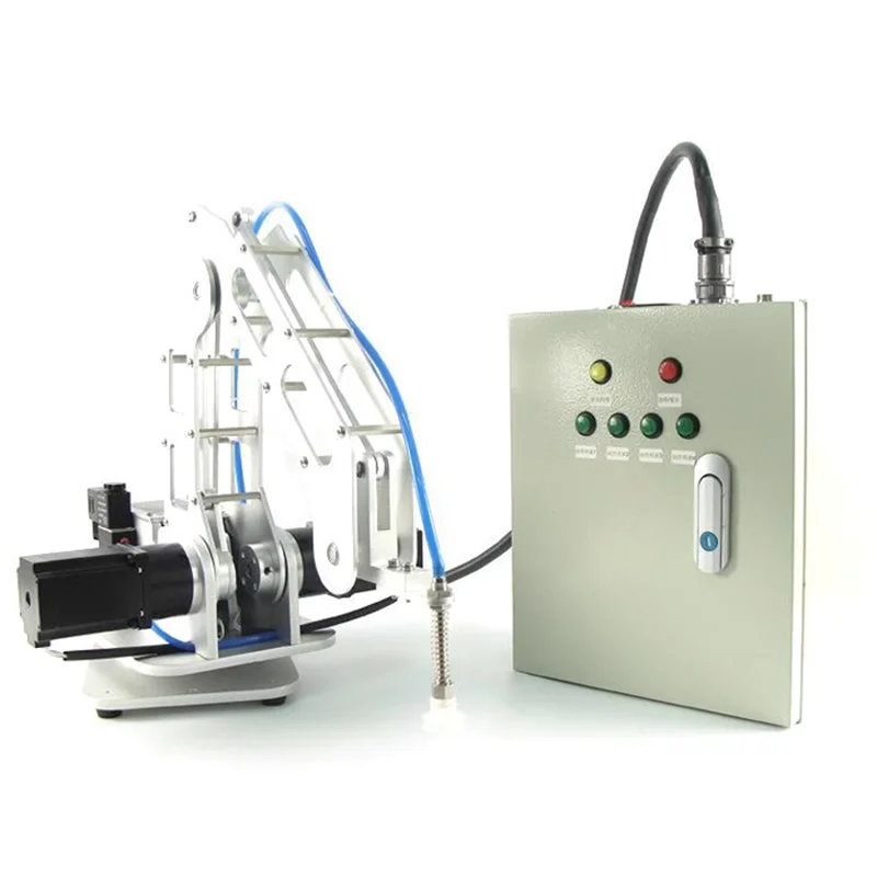 2.5Kg PayLoad 4 Axis Stepper Robot Arm Manipulator Gripper Suction Cup Industrial Large Load Arm Handle Multi Control Automatic