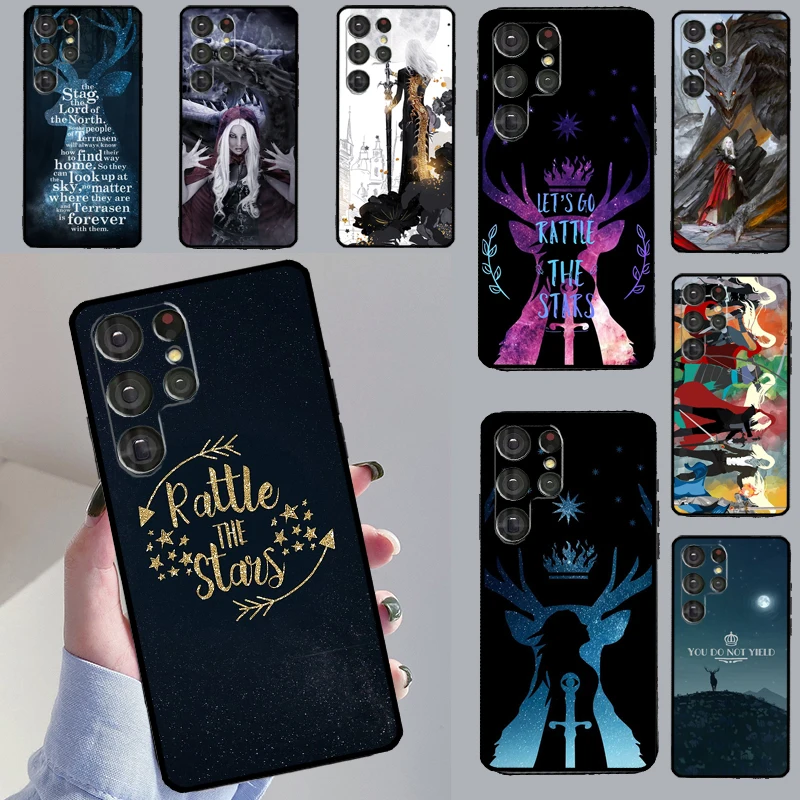 Throne Of Glass Cover For Samsung Galaxy S23 S20 FE S21 S22 Ultra Note 20 Note 10 S8 S9 S10 Plus Phone Case