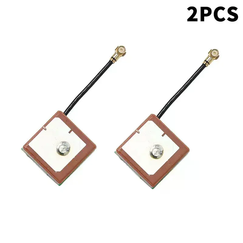 2PCS Active Ceramic Antenna For GPS & Beidou, High-Gain Satellite Signal Amplification, BD+GPS Positioning Antenna