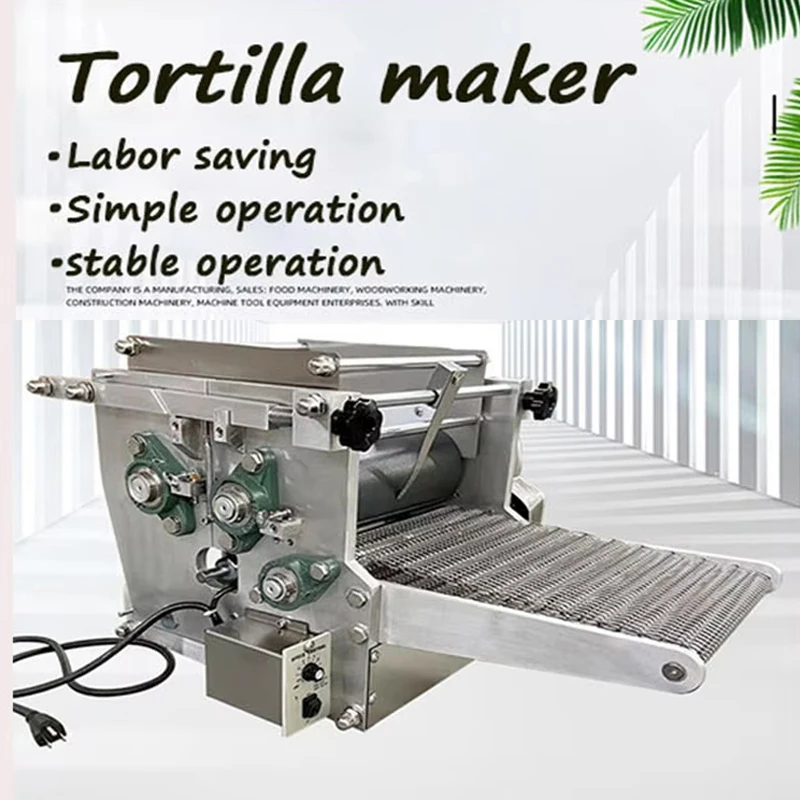 Fully Automatic Maker Home Tortillas Machines Commercial Flour Tortilla Chapati Making Machine