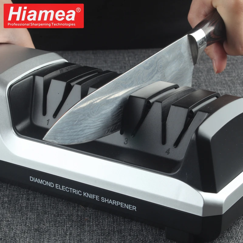 

Совершенно новая алмазная электрическая точилка для ножей, четыре шестерни, быстрая шлифовка, эффективный инструмент для работы по дереву, кухонная специальная система заточки