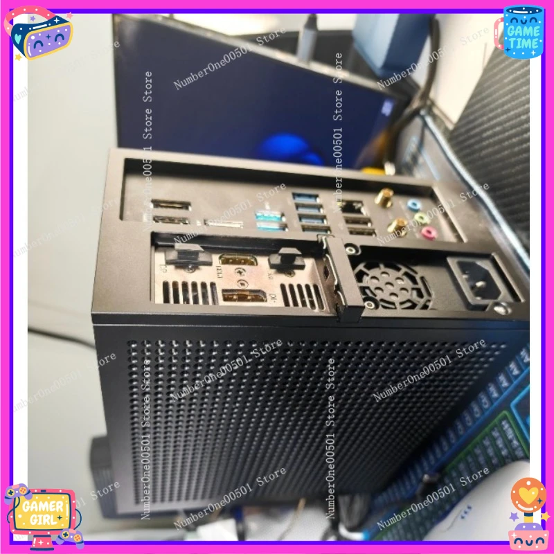 

Корпус Lzmod mini A24-V6 2.0 Mini ITX BKB для двух видеокарт половинной высоты, 3.66 л