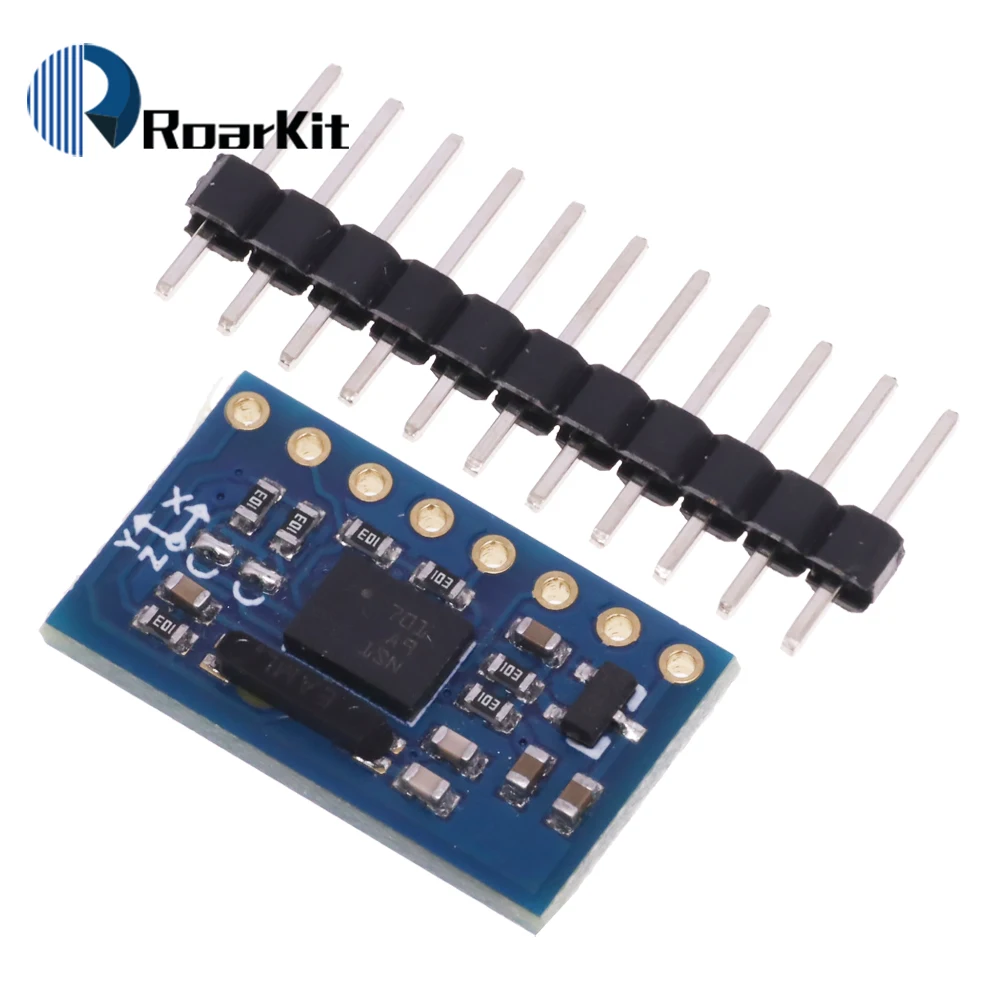 BNO055 9DOF 9-axis Absolute Orientation IMU GY-BNO055 AHRS Breakout Sensor Accelerometer Gyroscope Triaxial Geomagnetic BNO-055