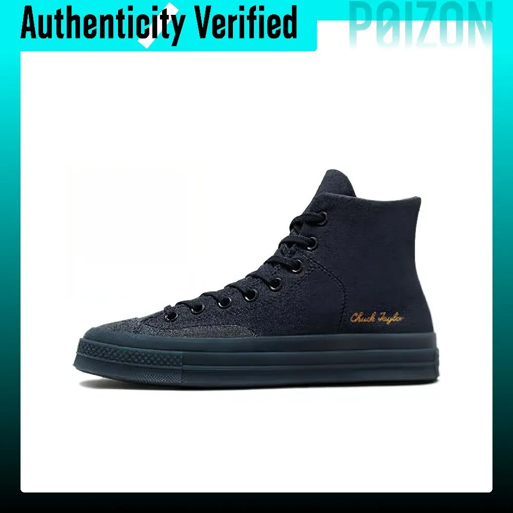 zapatillas-converse-chuck-70-marquis-de-lona-modelo-unisex-de-cana-alta-en-color-negro-y-gris-a03427c