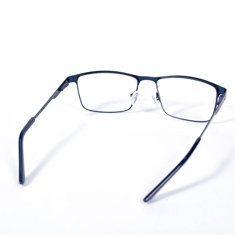 2025 NEUE Männer Blau licht blockieren Lesebrille für Männer Metall Vollformat Leser Lupe Presbyopie Objektiv Brillen + 75 + 100 + 125 – Detail 18