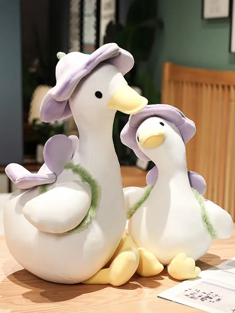 

Purple refueling duckling plush toy cute goose girl birthday gift doll doll shooting props accesorios fotografia 신생아사진