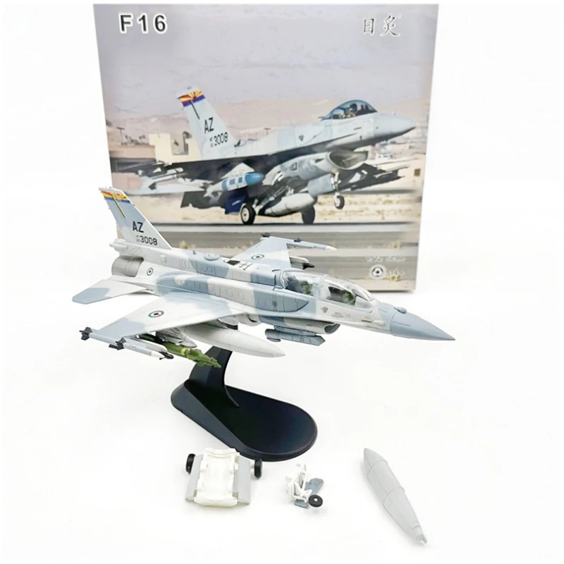 Diecast Metal 1:72 Scale UAE Air Force F16 F-16F Airplane Model Military Combat Aircraft Model For Collection