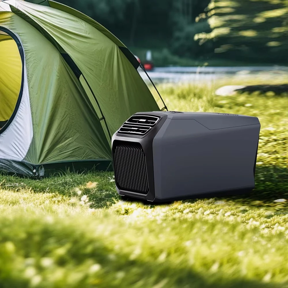 Portable Air Conditioner,8000BTU AC 220V/110V Camping Air Conditioner With App Control, Low Noise Compressor For Tent RV Caravan