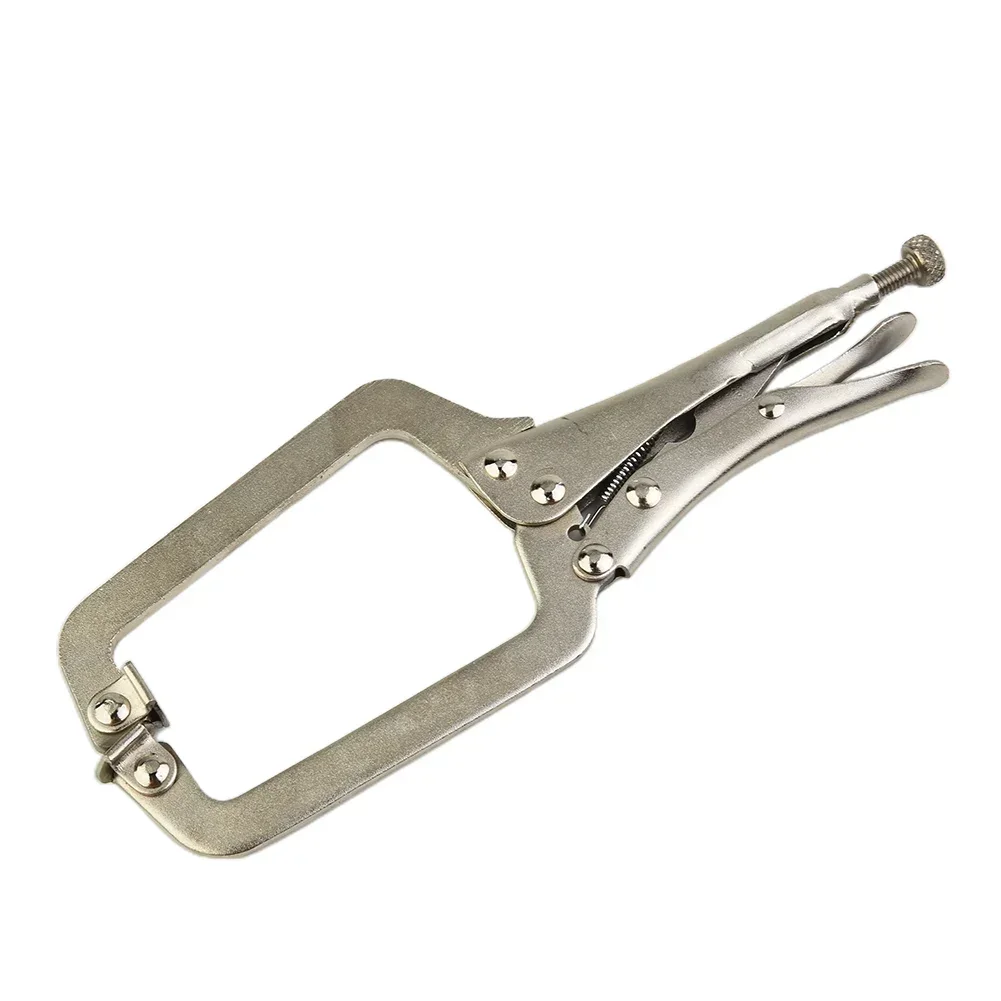 9Inch Steel-C Clamp Vise Grip Locking Welding Pliers Wood Tenon Locator Tool Herramientas De Mano Ferramentas Man Tool Parts