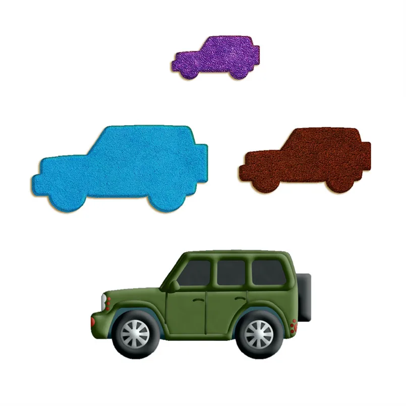 Four Specifications Cartoon Transportation Tools,Battlefield Vehicle,Plastic Molds,Cake Fondant Tools,Cookie Sushi Cutters