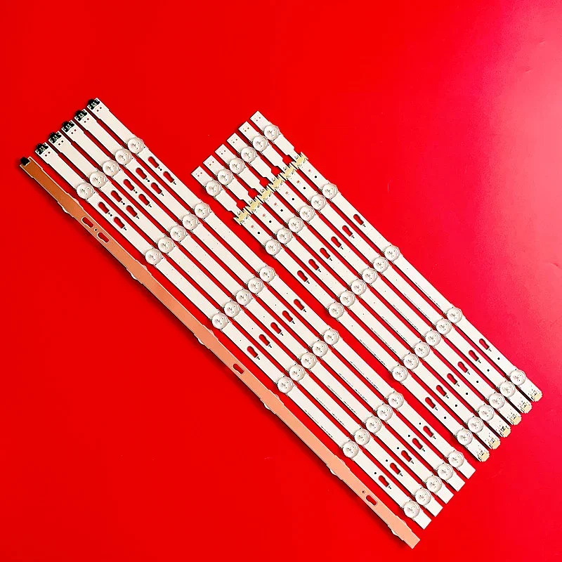 

12 шт., светодиодная лента для подсветки для un55j6520, ue55j6300, ue55j6370, ue55j6300ak, ue55j6370su, ue55j6350