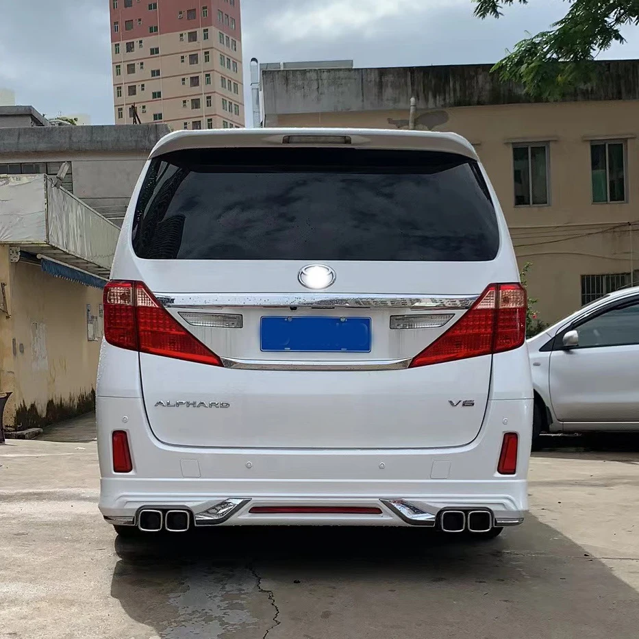 2022 nuevo Kit de carrocería para Alphard Vellfire Anh20 2008 2009 2010 2011 2012 2013 2014 actualización a 2018 2020 2022 ANH30 35 series