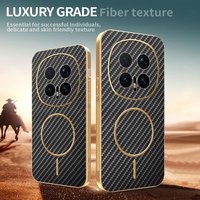 Kevlar Magsafe Carbon Fiber Phone Case for Honor Magic8 Pro Magic7 Magic6 Lite HonorX9c X9d X9b Magnetic Wireless Charging Case