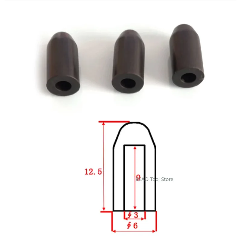 Capuchon de tête de Tube d'aiguille en Silicone Orange/blanc/noir, couvercle scellé anti-poussière et antibactérien