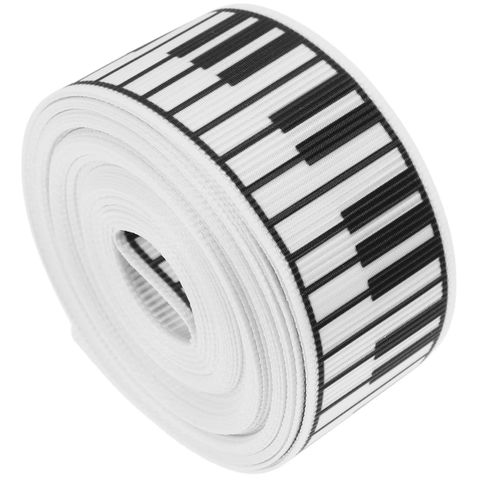 

Durable Black and White Piano Ribbon Musical Notes for Gift Wrapping Party Decorations Christmas Holidays Music Ribbon