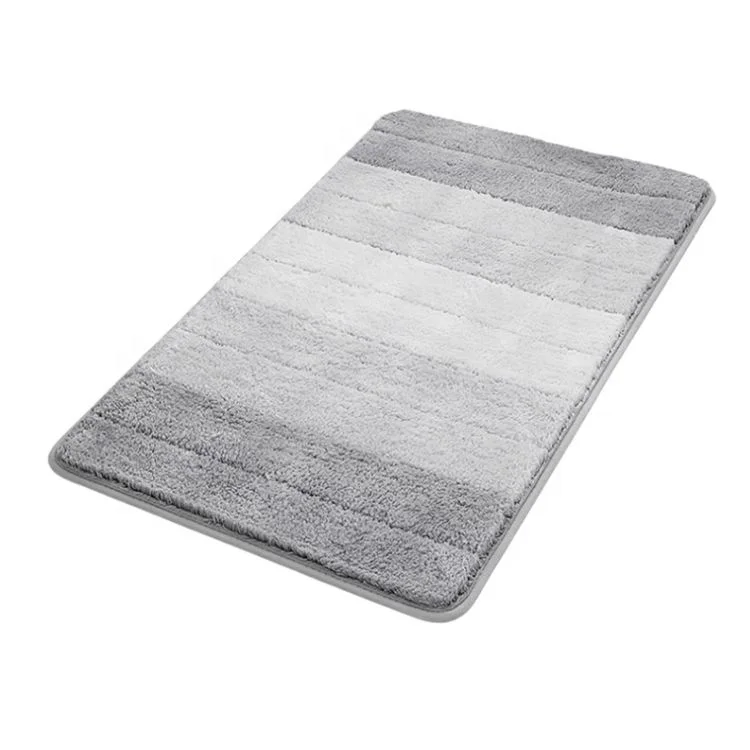 

Wholesale Bathroom Bath Mat Non-slip Carpets Rugs Shower Room Doormat Memory Foam Pad