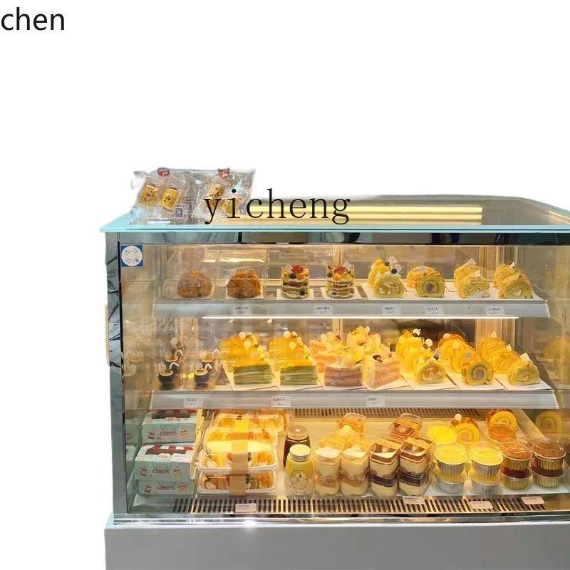 HXL cake refrigerated display cabinet commercial fruit dessert cold dishes small air-cooled fresh-keeping cabinet