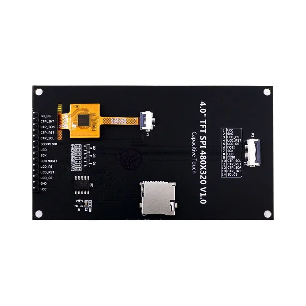 Hot Sale 4.0inch Capacitive Touch 320x480 SPI LCD Display Module With ST7796 Driver Compatible Arduino - free shipping