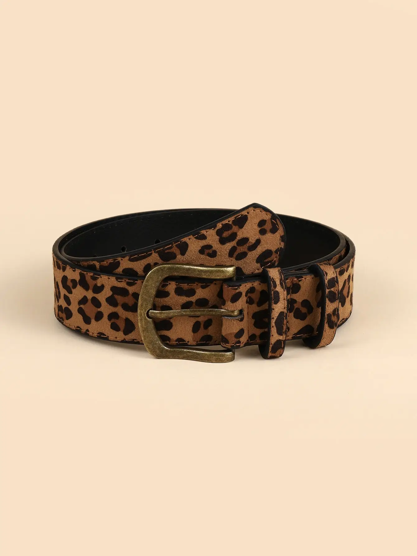 Boho Style PU Leather Belt Leopard Print Multi Color Available Women Dress Slim Fit Women Dress Custom Belt