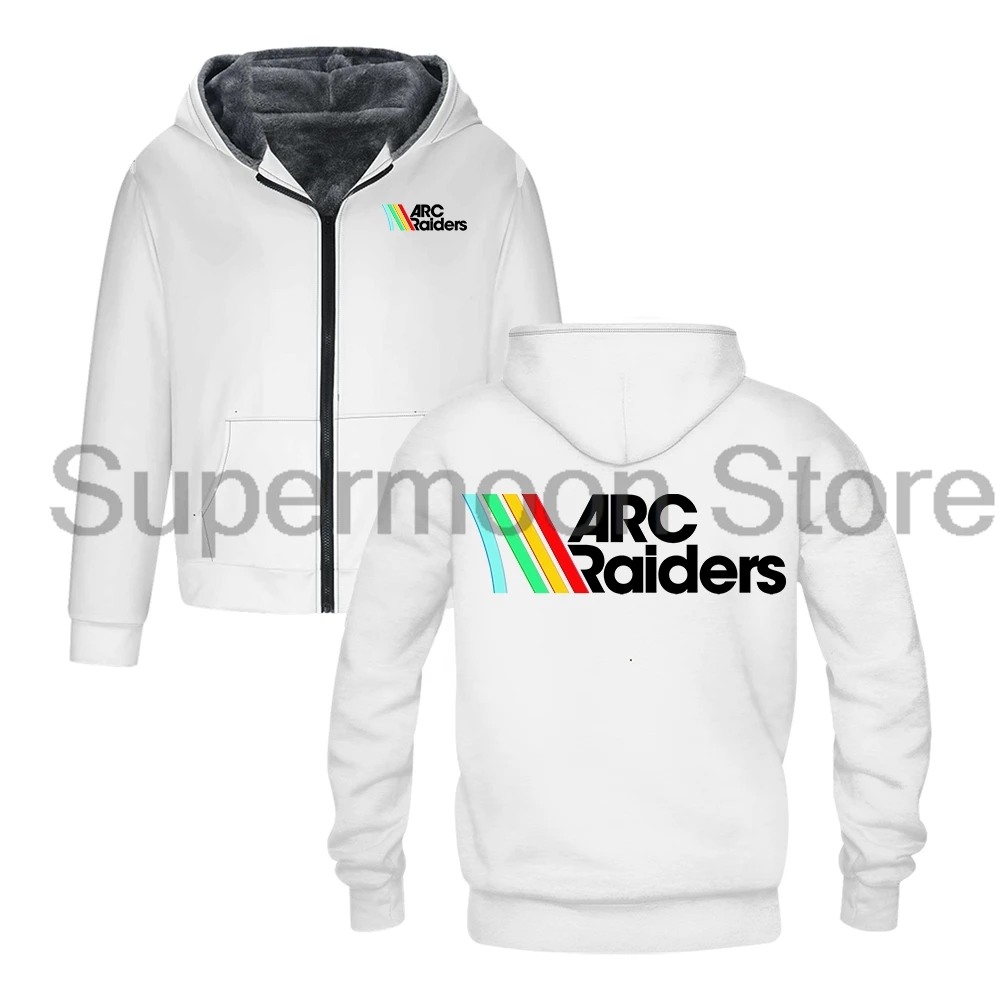 ARC Raiders Logo Zipper Hoodies 2025 New Game Merch Long Sleeve Streetwear Women Men Jacket Parkas Unisex Winter Coat