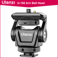 Ulanzi U-150 Universal DSLR Camera Monitor Mount 360 Rotation Adjustable Monitor Adapter with Cold Shoe 1/4 Screw