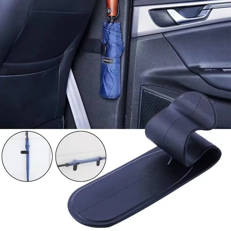 Car Universal Umbrella Holder Umbrella Stand with Glue for Car Multipurpose Hook Waterproof Umbrella Bracket Car Interior