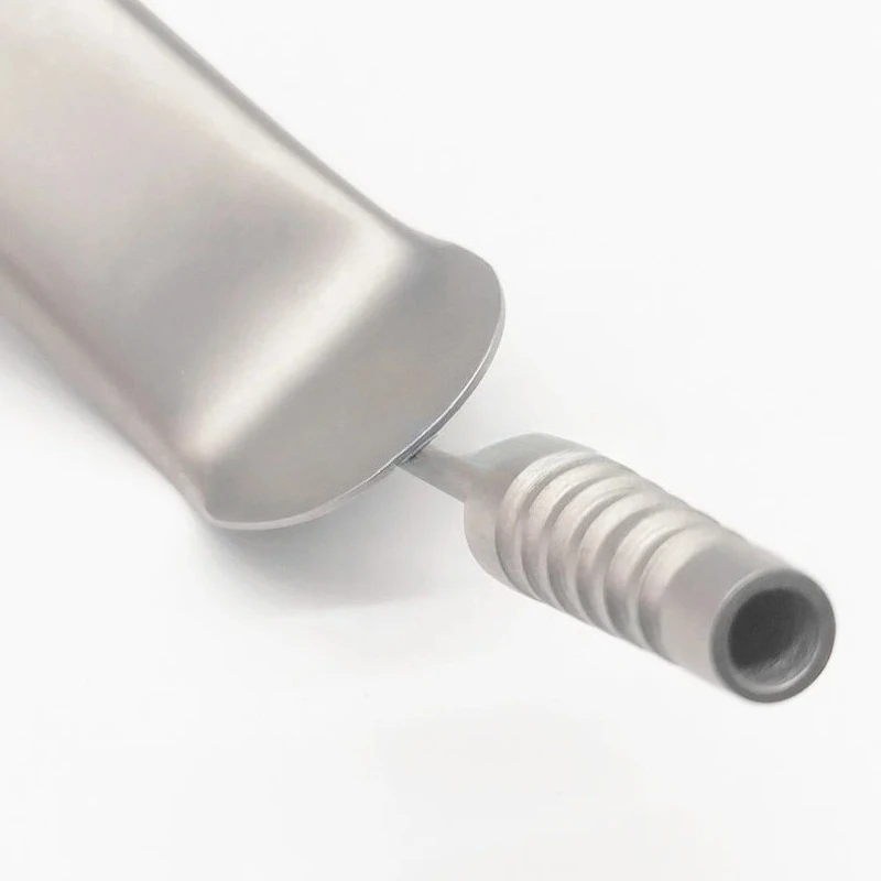 Lab Minnesota Retractor Lip Tongue Depressor with Suction Tube Intraoral Retractors Lip and Cheek Mouth Opener Tool