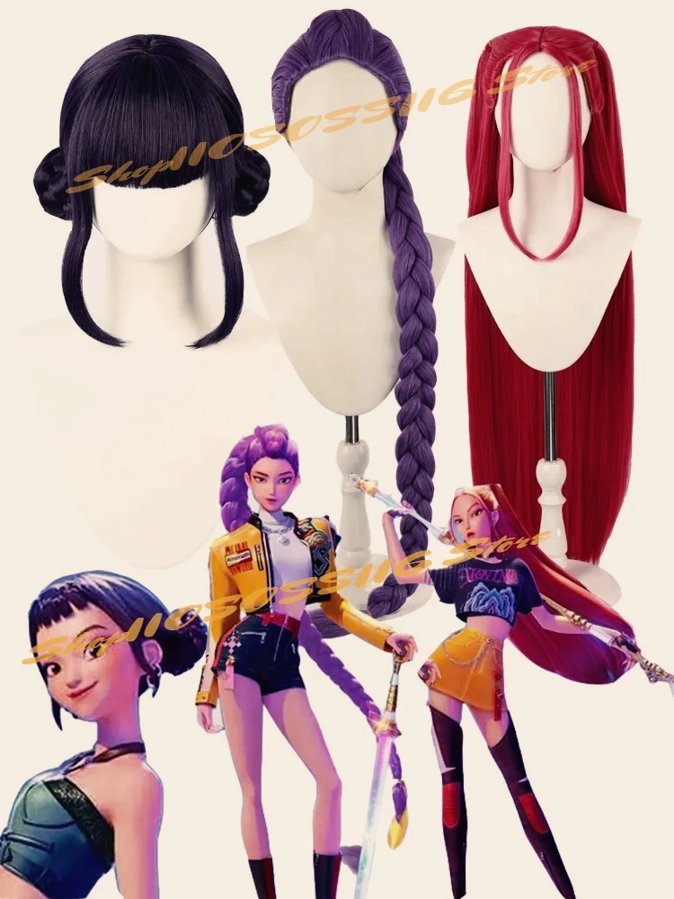 

K-Pop Mira Rumi Zoey Demon Hunters Stage Cosplay Clothes Costumes Halloween Girl Group Idol Roleplay 2025 Film Outfit Women Sexy