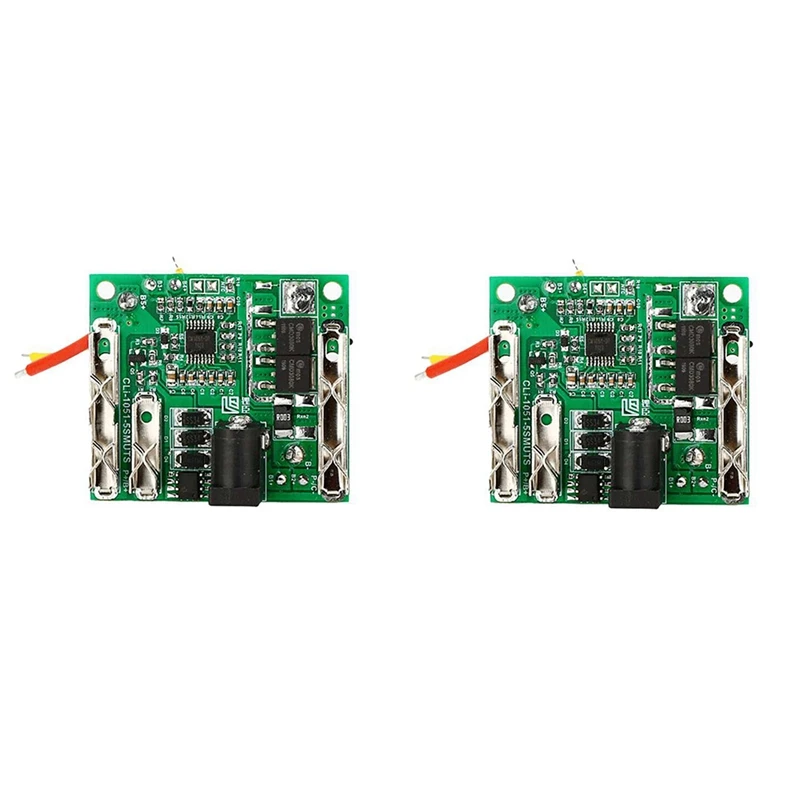 2 Pcs 5S 18/21V 20A Li-Ion BMS PCM Lithium Battery Charging Protection Board PCB For 18650 Lithium Batteries Pack