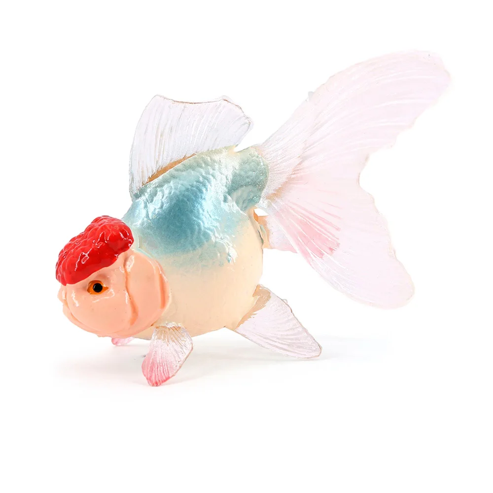 Children Cognitive Early Education Toys Simulation Fish Sea Animals Beautiful Goldfish Toy Model Desktop Decorative Ornaments