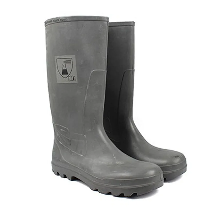 301409 anti-chemical boots anti-puncture, anti-strong  flame retardant  smash-proof, anti-static and wear-resistant safety boots