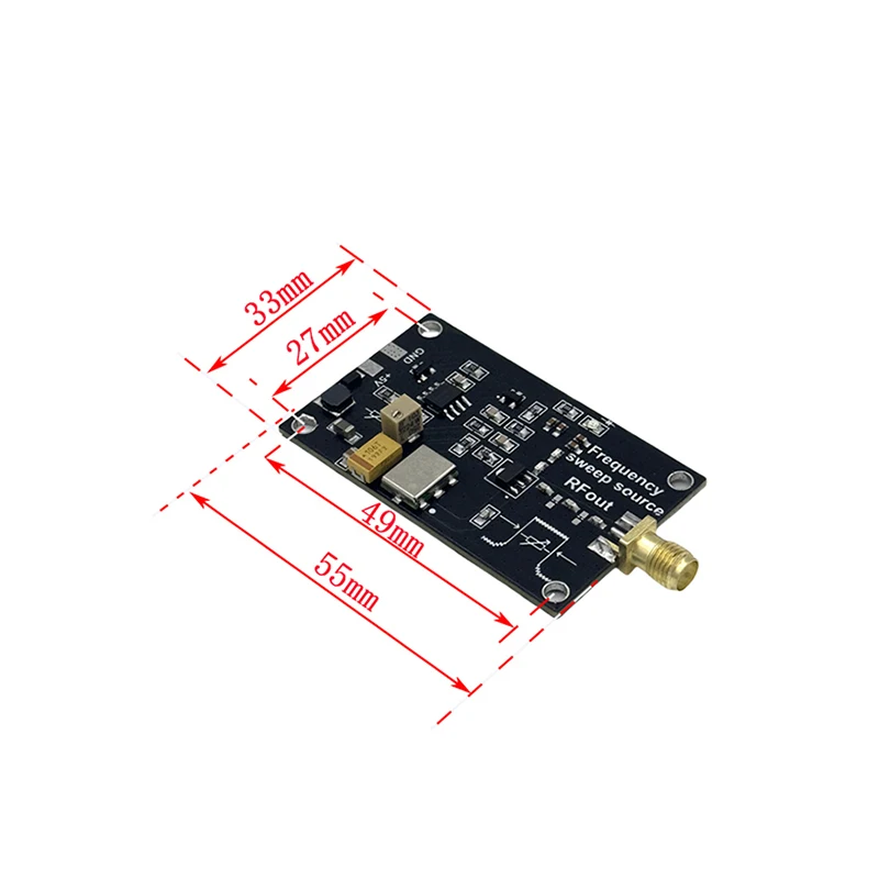 Penguat sinyal RF 915MHz sumber sinyal sweep frekuensi digital sumber isolasi sinyal modul RF