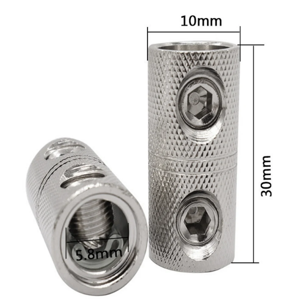 

8GA Wire Connectors 8 Gauge Wire Couplers Car Audio Installation Long-lasting Performance Efficient Connection