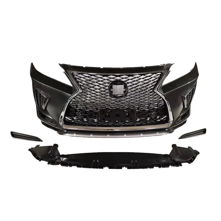 2010-2013 upgrade to 2020 Suitable For Lexus RX Front Bumper kit With fog light auto body systems WideBody Kit Car Accessories