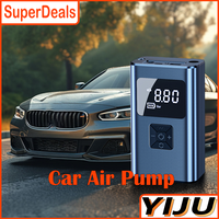 4500mAh Portable Car Air Compressor 12V 150PSI Electric Cordless Tire Inflator Pump for Motorcycle Bicycle Boat AUTO Tyre Balls