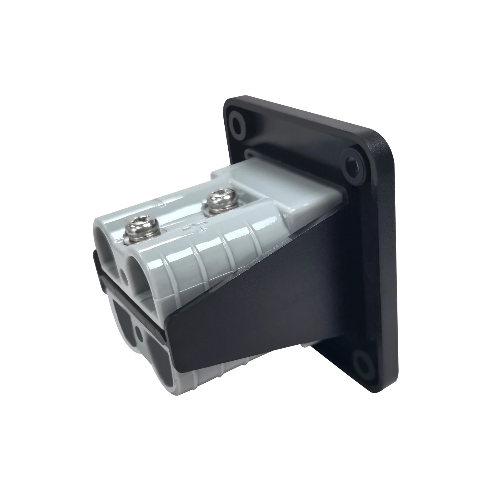 Power Plug for Dual Anderson Plug Flush Mount Panel 50A Battery Power Connector Golf Cart Forklifts Caravans Charging Tool Kit view 2