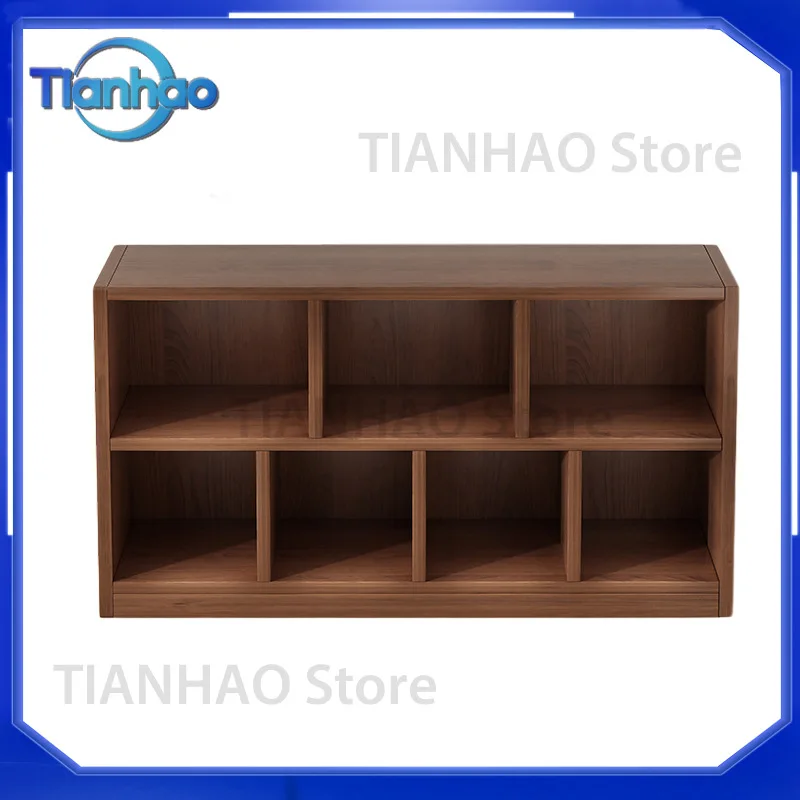 High-End Bookcase for Student Household Small Cabinet Locker Living Room Low Cabinet Combination Floor Bookshelf for 2025