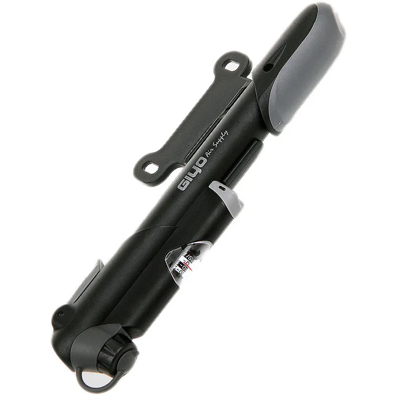 GIYO Original Bicycle Inflator Outdoor Accessories Barometer Mini Portable Pump For Schrader Valve French Valve SV (AV) PV(FV)