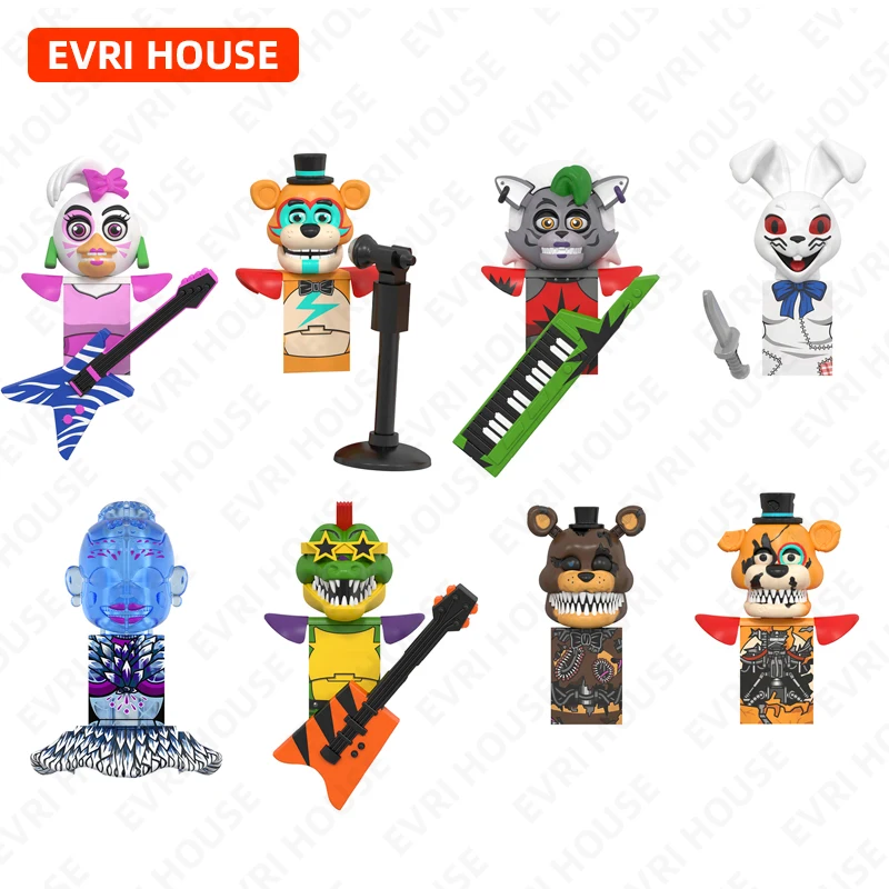 

Games Mini Action Figures Bricks Building Block Dolls Assembly Assembly Toys for Children WM6206