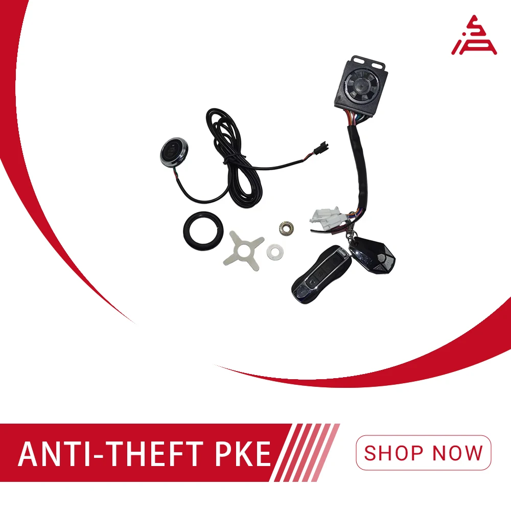 Electric Scooter Anti-Theft PKE Kit with One-Button Start Key Match with Anti-Theft Controllers for Security And Convenience