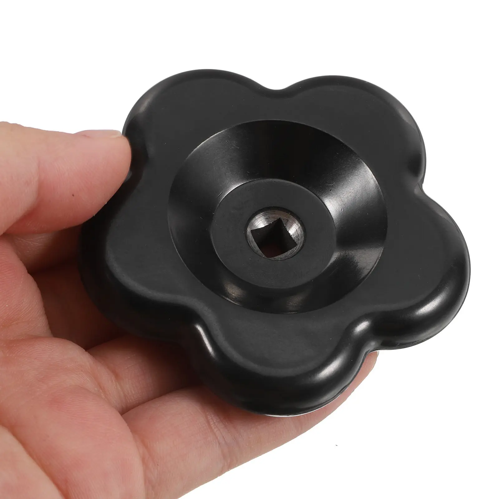 Valve Handwheel Bakelite Replacement Black Stem Water Handle Outdoor Faucet Spigot Handle Repair Butterfly Flower Design