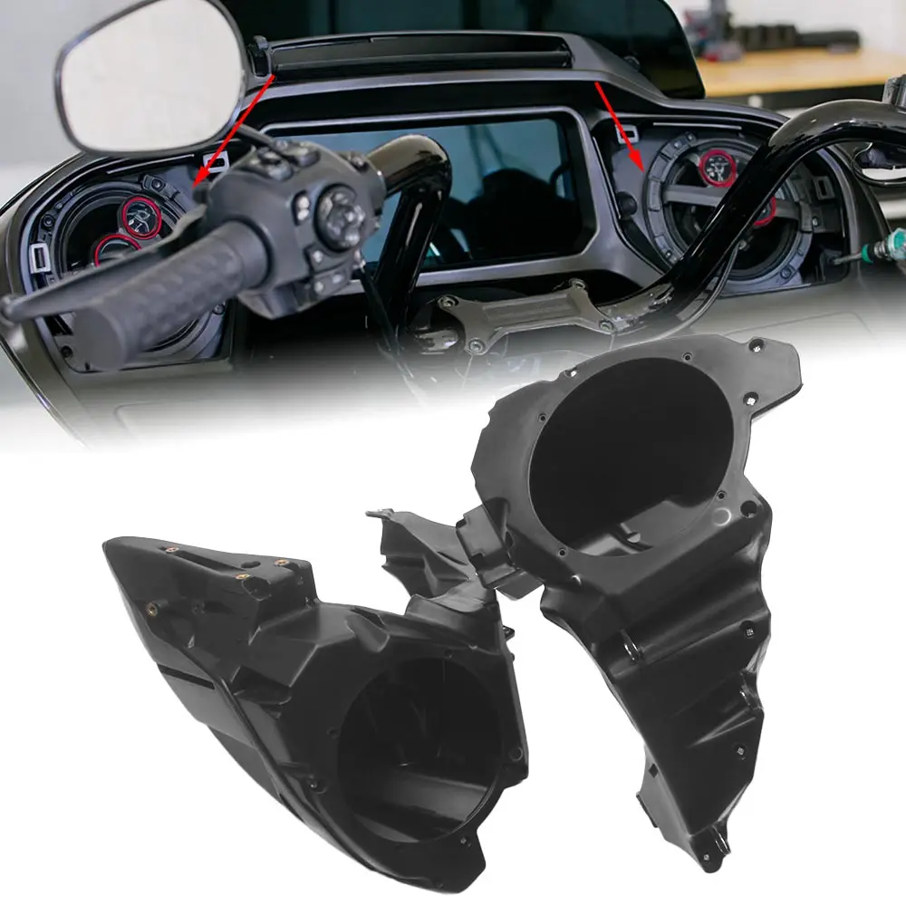 

1 Pair Of Black Inner Fairing Speaker Covers For Harley Touring Road Glide CVO/SE FLTRXSE CVO ST FLTRXSTSE FLTRX 2023-2026
