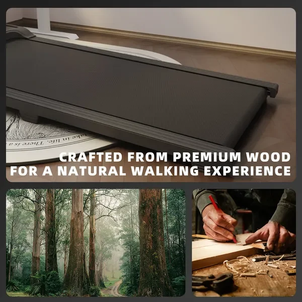 جهاز مشي تحت المكتب مع مائل، وسادة مشي محمولة 1.0 حصان، سعة 242 رطل، شاشة LED، 1.0-6.0 كم/ساعة #4