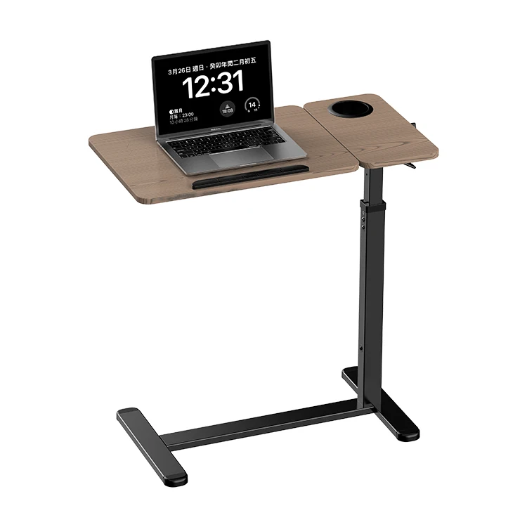 Sit Stand Height Adjustable Computer Laptop Desk School Living Room Hospital Tables Sofa Bed Side