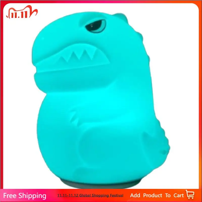 

Kids Nightlight Silicone Dinosaur Patting Light Bedroon