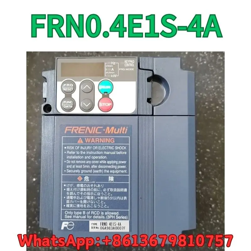 

second-hand Frequency converter FRN0.4E1S-4A test OK Fast Shipping